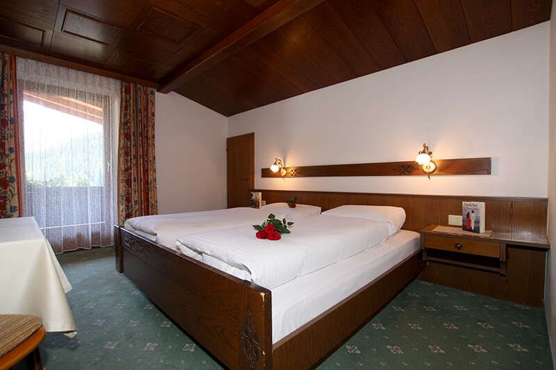 Schlafzimmer im Appartement 3 im Haus Margret in Gerlos