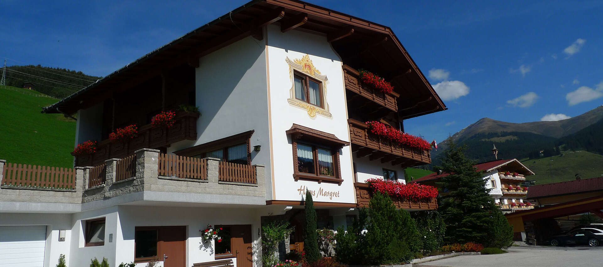Haus Margret in Gerlos im Zillertal im Sommer in Tirol